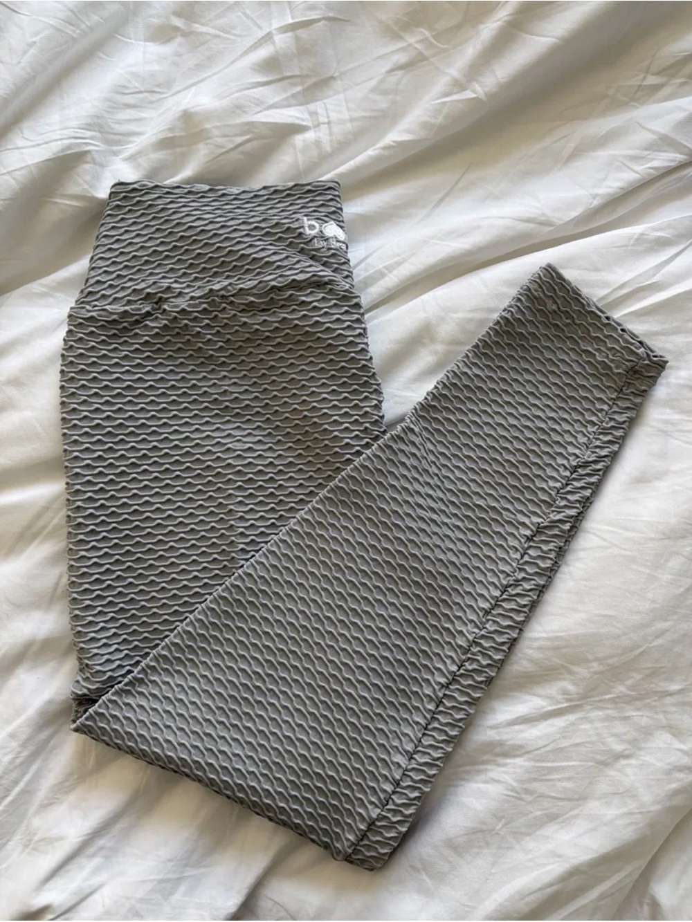 Booty by Brabants BBB Croco Skin Leggings Curvy Plus in color Stone Full Length